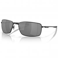 OAKLEY SI Square Wire Sunglasses with Blackside Frame and Prizm Black Polarized Lens (OO4075-1260)