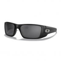 OAKLEY SI Fuel Cell Matte Black Steel Flag /Black Iridium Lens Sunglasses (OO9096-82)