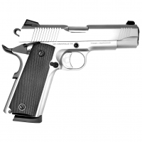 Tisas 1911 Carry SS45 45ACP 4.25in 8+1rd Stainless Steel Semi-Auto Pistol (1911-CARRY-SS45)