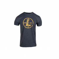 LEUPOLD Men's Distressed Reticle Charcoal Heather Tee, M (182918)