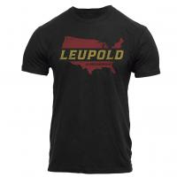 LEUPOLD Men's American Original Black Tee, M (180440)