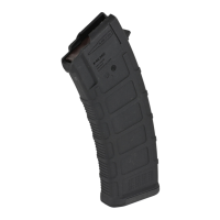 MAGPUL PMAG AK74 MOE 5.45x39mm 30Rd Black Magazine (MAG673BLK)