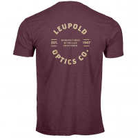 LEUPOLD Skilled Craftsmen Maroon XXL Tee (184129)