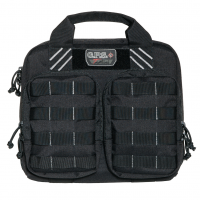 GPS Tactical, Range Bag, Black, Soft, Up To 2 Pistols GPS-T1412PCB