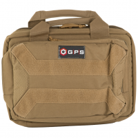 GPS Pistol Case, Flat Dark Earth, 13", 600 Denier Polyester GPS-PC15-FDE