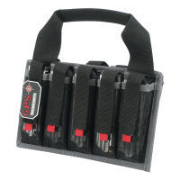 GPS Magazine Tote, Black, Soft, Fits 10 SA Pistol Mags GPS-1006MAG