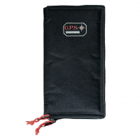 GPS Pistol Sleeve, Black, Soft, Large GPS-1265PS