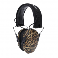 WALKER'S GAME EAR Razor Slim Leopard Print Electronic Muff (GWP-RSEM-LEO)