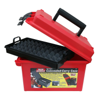MTM HCC Red Handgun Conceal Carry Case (HCC-30)