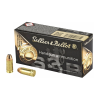 SELLIER & BELLOT 9mm 124Gr JHP 50rd Box Ammo (SB9D)