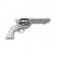 CIMARRON Frontier 5.5in .45LC 6rd Bat Masterson Laser-Engraved Single Action Revolver (BATMASTERSON)