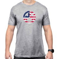 MAGPUL Men's Independence Icon Blend Athletic Gray Heather T-Shirt (MAG1281-030)