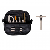 FIX IT STICKS AR15 Maintenance Kit with Soft Case and Locking Ratcheting T-Way Wrench (FIS-SC-SKAR15 + FIIS-TWAY-LOCK)