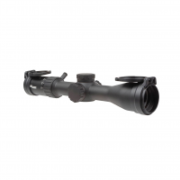 SIG SAUER Whiskey4 3-12x44mm 30mm Quadplex Illuminated Reticle Black Riflescope (SOW43004)