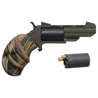 NORTH AMERICAN ARMS Green Huntsman .22 LR/.22 WMR 2in 5rd OD Green/Black Revolver (TGH-C)