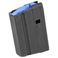 ASC 10rd 6.5 Grendel Stainless Steel Magazine - Black Marlube with Blue Follower 10-65-SS-BM-BL-ASC