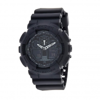 CASIO G-Shock GA-100 Analog-Digital Black Watch (GA100-1A1)