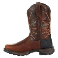 DURANGO Men's Maverick XP 11in Tobacco Steel Toe Ventilated Pull-On Work Boots (DDB0175)