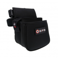 G*OUTDOORS Contoured Black Double Shell Pouch and Web Belt (GPS-960CSP)