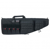 G*OUTDOORS Tactical AR Black 42in Case with External Handgun Case (GPS-T42ARB)