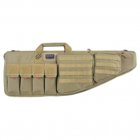 G*OUTDOORS Tactical AR Tan 42in Case with External Handgun Case (GPS-T42ART)