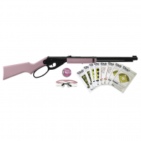 DAISY Pink Lever-Action Carbine BB Gun Fun Kit (994999-403)