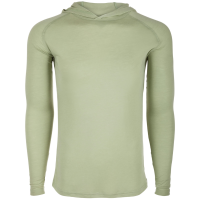 DRAKE Men's Hunter Creek Bamboo Desert Sage Heather Long Sleeve Hoodie (DS1635-DSH)