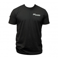 SIG SAUER Men's Crew Neck Black Short Sleeve T-Shirt (8300249)