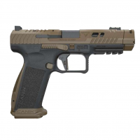 CANIK TTI Combat 9mm 4.6in 18rd Bronze Semi-Automatic Pistol with MeCanik MO3 Optic (HG7854V-N)