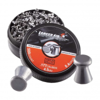 LANCER TACTICAL 500 Count 0.177 Caliber 8.4 Gram Air Gun Pellets (LTA-PLF45-84G500)