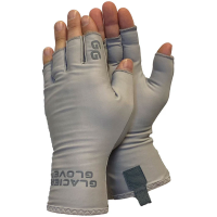 GLACIER GLOVE Abaco Bay Light Gray Sun Gloves (009GY)