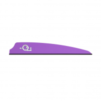 Q2I ARCHERY Fusion X-II 3.5in Violet 100-Pack Vanes (Q080411)