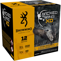 BROWNING BXD Waterfowl 12 Gauge 3.5 in 1 1/2 oz #BB Centerfire Shotgun Shot Ammo (B193411240)