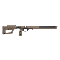 MAGPUL Pro 700 Lite SA Flat Dark Earth Adjustable Synthetic Stock with Aluminum Chassis and Interchangeable Grips (MAG1199-FDE)
