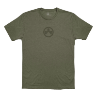 MAGPUL Icon Logo CVC Olive Green Cotton/Polyester SS T-Shirt (MAG1115-317)