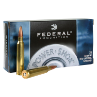 FEDERAL Power-Shok 7mm Rem. Mag 150 Grain Soft Point Ammo, 20 Round Box (7RA)