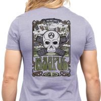 MAGPUL Women's Groovy Orchid Heather Cotton/Polyester Short Sleeve T-Shirt (MAG1340-530)