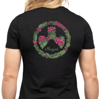 MAGPUL Women's Prickly Pear Black Cotton/Polyester Short Sleeve T-Shirt (MAG1341-001)