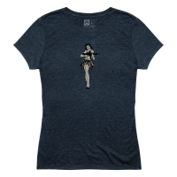 MAGPUL Women's Hula Girl CVC Navy Cotton/Polyester SS T-Shirt, Size: XS (MAG-MAG1180-410-XS)