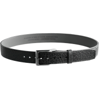 MAGPUL Tejas EL Cibolo Black Bison Hide 1.5in Wide Buckle Closure Belt (MAG1279-001)