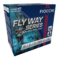 FIOCCHI Flyway 12Ga 3in #6 Plated Steel 25rd/Box Shotshell (123ST6)