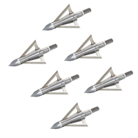 EXCALIBUR Boltcutter B.A.T. 150 gr. Stainless 3-Blade Broadhead, Set of 2 (6pc) (6673-x2-BUNDLE)