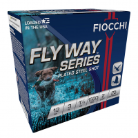 FIOCCHI Flyway 12Ga 3in #2 Plated Steel 25rd/Box Shotshell (123ST2)