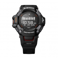 CASIO G-Shock Move Quartz Solar Assisted Black Running Watch with GPS and Heart Rate (GBDH2000-1A)