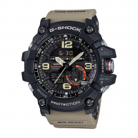 CASIO G-Shock Mudmaster Twin Sensor Watch with Tan Strap (GG1000-1A5)