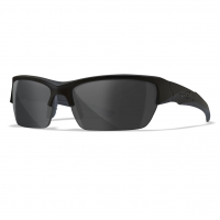 WILEY X EYEWEAR Valor Sunglasses with Matte Black Frame and Polarized Smoke Grey Lens (CHVAL08)