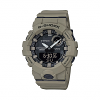 CASIO G-Shock Tactical Move Analog-Digital Power Trainer Tan Sport Watch with Bluetooth Mobile Linking (GBA800UC-5A)