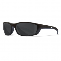 WILEY X EYEWEAR P-17 Black Ops Sunglasses with Matte Black Frame and Smoke Grey Lens (P-17M)