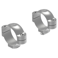 LEUPOLD Standard One-Piece 30mm Medium Silver Scope Rings (52494)