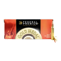 FEDERAL Gold Medal 223 Rem. 69 Grain Sierra MatchKing BTHP Ammo, 20 Round Box (GM223M)